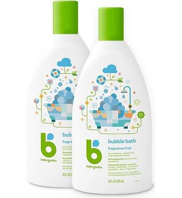 Purchase Babyganics Baby Bubble Bath, Fragrance Free, 20oz Bottle, (Pack of 2) at Amazon.com