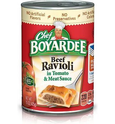 Purchase Chef Boyardee Beef Ravioli, 15 Oz, 4 Pack at Amazon.com