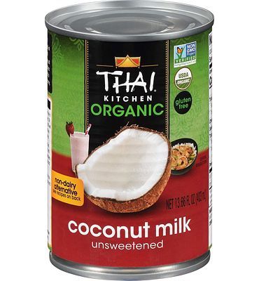 Purchase Thai Kitchen Organic Unsweetened Coconut Milk, 13.66 Fl Oz (Pack of 6) at Amazon.com