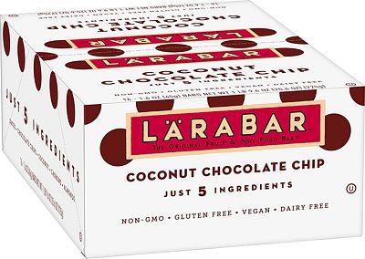 Purchase Larabar Gluten Free Bar, Coconut Chocolate Chip, 1.6 oz Bars (16 Count), Whole Food Gluten Free Bars, Dairy Free Snacks at Amazon.com