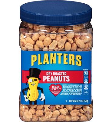 Purchase Planters Dry Roasted Peanuts (34.5oz, Pack of 3) at Amazon.com