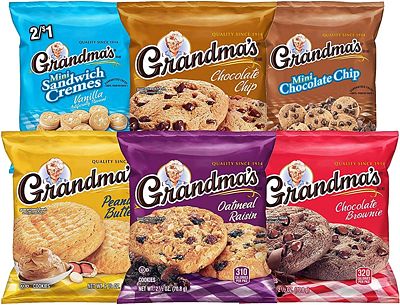 Purchase Grandma's Cookies Variety Pack, 30 Count at Amazon.com
