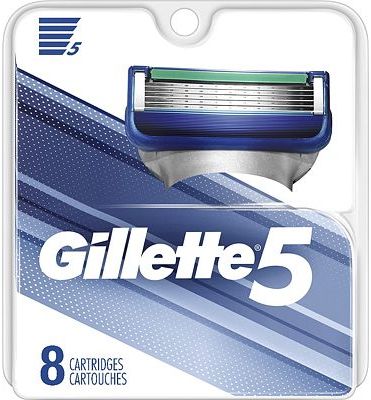Purchase Gillette5 Men's Razor Blade Refills, 8 Count at Amazon.com