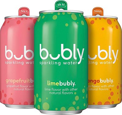 Purchase bubly Sparkling Water, Tropical Thrill Variety Pack, 12 Fluid Ounces cans, (18 Pack) at Amazon.com