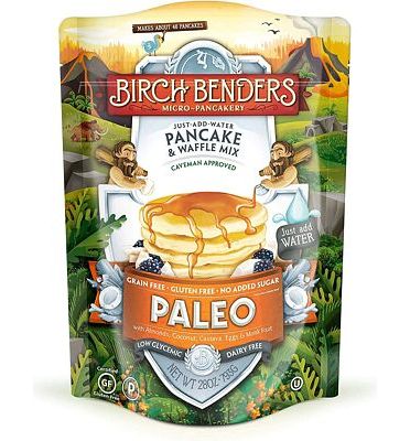 Purchase Birch Benders Paleo Pancake & Waffle Mix, Made With Cassava, Coconut & Almond Flour, Just Add Water, 28 Oz at Amazon.com