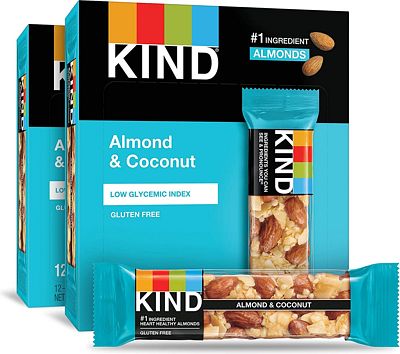Purchase KIND Bars, Almond and Coconut, Gluten Free, 1.4 Ounce Bars, 24 Count at Amazon.com