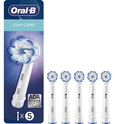 Purchase Oral-B Pro GumCare Electric Toothbrush Replacement Brush Heads, 5 Count at Amazon.com