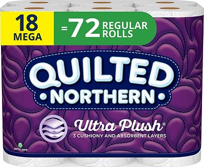Purchase Quilted Northern Bathroom Tissue, Pack of 18, White 18 Count at Amazon.com