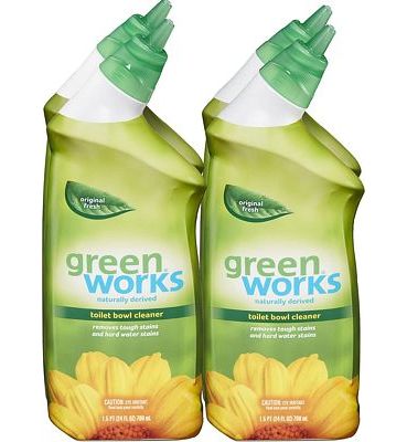 Purchase Green Works Toilet Bowl Cleaner, Toilet Gel Cleaner - 96 Ounces (PACK of 4) at Amazon.com