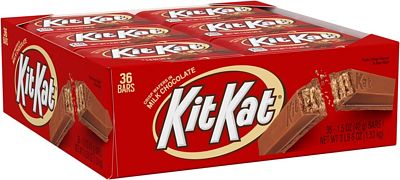 Purchase Kit Kat Candy, Milk Chocolate Bar, 1.5 Oz Bars (Pack of 36) at Amazon.com