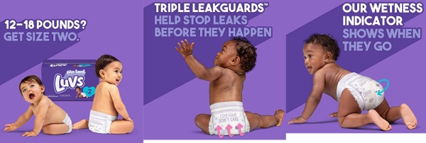 Purchase Luvs Pro Level Leak Protection Diapers Size 2 228 Count on Amazon.com