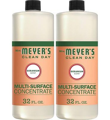 Purchase Mrs. Meyer's Clean Day Multi-Surface Concentrate, Geranium, 32 fl oz, 2 ct at Amazon.com