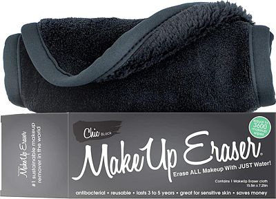 Purchase The Original MakeUp Eraser, Erase All Makeup With Just Water, Including Waterproof Mascara, Eyeliner, Foundation, Lipstick, and More (Chic Black) at Amazon.com
