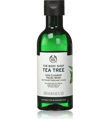 Purchase The Body Shop Tea Tree Skin Clearing Facial Wash, 8.4 Fl Oz (Vegan) at Amazon.com