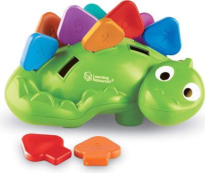 Purchase Learning Resources Steggy the Fine Motor Dino, Montessori Toys, Color Recognition, Developmental Toys, Fine Motor Toy, Ages 2+ at Amazon.com