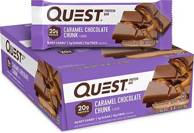 Purchase Quest Nutrition Caramel Chocolate Chunk, 12 Count at Amazon.com