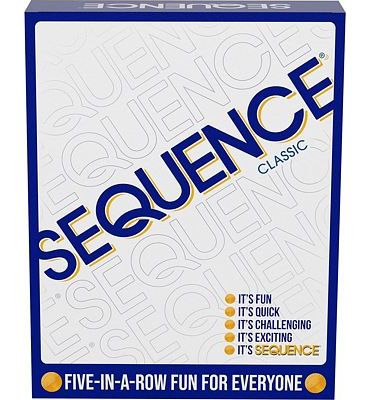 Purchase SEQUENCE- Original SEQUENCE Game with Folding Board, Cards and Chips by Jax at Amazon.com