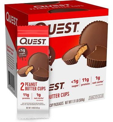 Purchase Quest Nutrition High Protein Low Carb, Gluten Free, Keto Friendly, Peanut Butter Cups, 17.76 Ounce at Amazon.com