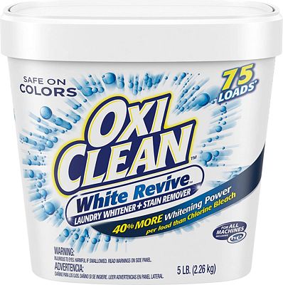 Purchase OxiClean White Revive Laundry Whitener + Stain Remover, 5 Pound at Amazon.com