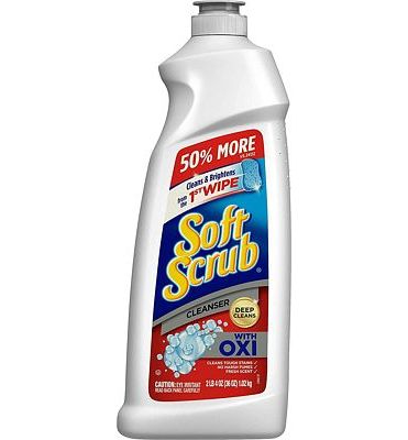 Purchase Soft Scrub Multi-Purpose Kitchen and Bathroom Cleanser with Oxi, 36 Ounce at Amazon.com