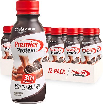 Purchase Premier Protein Shake Nutrients to Support Immune Health, Cookies & Cream, 138 Fl Oz at Amazon.com