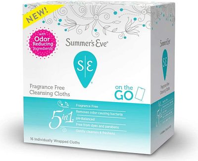Purchase Summer's Eve Cleansing Cloths, fragrance free, 16 Count at Amazon.com