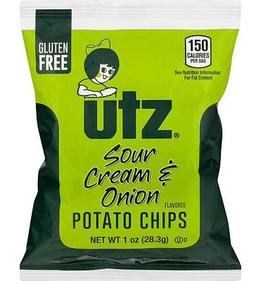 Purchase Utz Potato Chips, Sour Cream & Onion 1 oz. Bags (60 Count) at Amazon.com