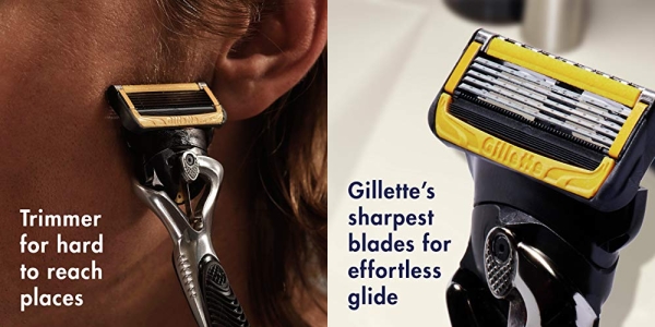 Purchase Gillette Fusion5 ProShield Men's Razor Blades, 4 Count on Amazon.com