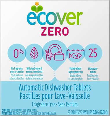 Purchase Ecover Automatic Dishwashing Tablets Zero, 25 Count, 17.6 Ounce at Amazon.com