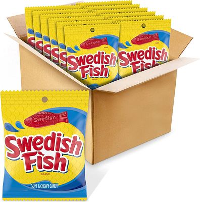 Purchase Swedish Fish Flavor Candy, Pack of 12 at Amazon.com