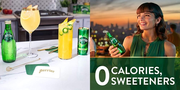Purchase Perrier Lemon Flavored Carbonated Mineral Water, Slim Cans, 8.45 Fl Oz (30 Pack) on Amazon.com