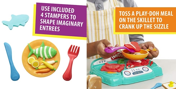 Purchase Play-Doh Kitchen Creations Stovetop Super Set (Amazon Exclusive) on Amazon.com