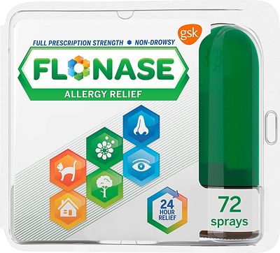 Purchase Flonase Allergy Relief Nasal Spray, 24 Hour Non Drowsy Allergy Medicine, Metered Nasal Spray - 72 Sprays at Amazon.com