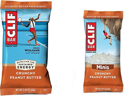 Purchase Clif Bar Crunchy Peanut Butter Pack, Full Size Bars & Minis, 20 Count at Amazon.com