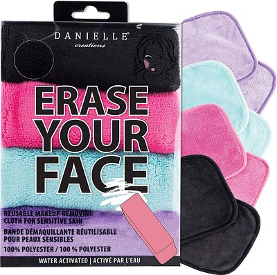 Purchase Make-up Removing Cloths 4 Count, Erase Your Face at Amazon.com