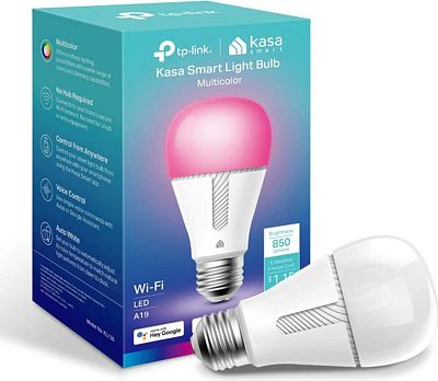Purchase Kasa Smart Bulb, Full Color Changing Dimmable WiFi LED Light Bulb Compatible with Alexa and Google Home at Amazon.com