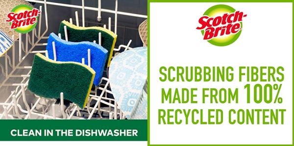 Purchase Scotch-Brite Heavy Duty Scrub Sponges, 9 Scrub Sponges, Stands Up to Stuck-on Grime on Amazon.com