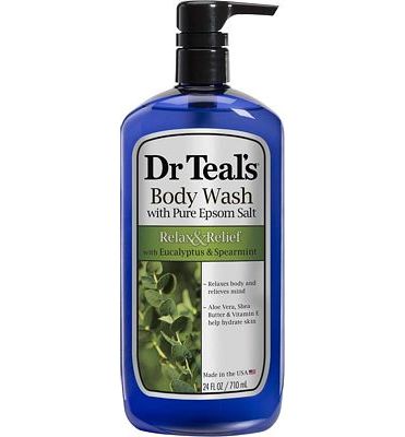 Purchase Dr Teal's Ultra Moisturizing Body Wash Relax and Relief with Eucalyptus Spearmint, 24 Fluid Ounce at Amazon.com