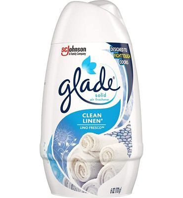 Purchase Glade Solid Air Freshener, Deodorizer for Home and Bathroom, Clean Linen, 6 Oz at Amazon.com