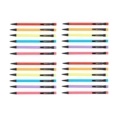 Purchase Amazon Basics Mechanical Pencils, Fine Point (0.5 mm) - 24-Pack at Amazon.com