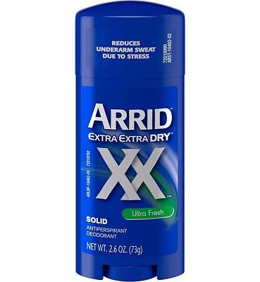 Purchase Arrid XX Extra Extra Dry Solid Antiperspirant Deodorant, Ultra Fresh, 2.6 oz. at Amazon.com