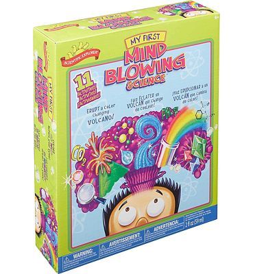 Purchase Scientific Explorer My First Mind Blowing Science Experiment Kit, 11 Mind Blowing Science Activities and Experiments (Ages 6+) at Amazon.com