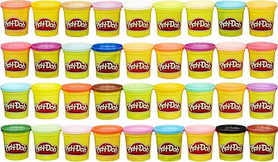 Purchase Play-Doh Modeling Compound 36 Pack Case of Colors, Non-Toxic, Assorted Colors, 3 Oz Cans (Amazon Exclusive) at Amazon.com