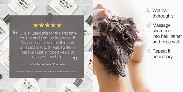 Purchase Neutrogena Anti-Residue Clarifying Shampoo, Gentle Non-Irritating Clarifying Shampoo to Remove Hair Build-Up & Residue, 6 fl. oz on Amazon.com