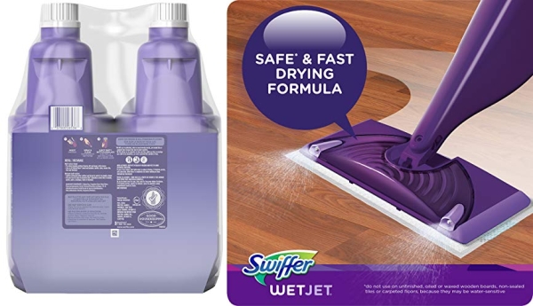 Purchase Swiffer WetJet MultiPurpose Floor Cleaner Solution with Febreze Refill, Lavendar Vanilla and on Amazon.com