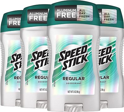 Purchase Speed Stick Deodorant for Men, Regular 3 Ounce, Pack Of 4 at Amazon.com