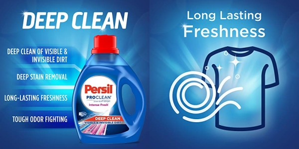Purchase Persil ProClean Power-Liquid Laundry Detergent, Intense Fresh, 100 Fluid Ounces, 64 Loads on Amazon.com