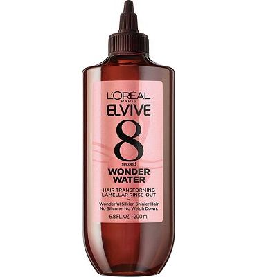 Purchase LOreal Paris Elvive 8 Second Wonder Water Lamellar, Rinse out Moisturizing Hair Treatment for Silky, Shiny Looking Hair, 6.8 FL; Oz at Amazon.com