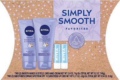 Purchase NIVEA Simply Smooth, Hand Cream and Lip Balm Gift Box at Amazon.com
