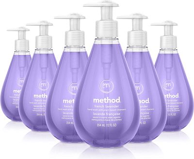 Purchase Method Gel Hand Wash, French Lavender, 12 oz, 6 pack at Amazon.com